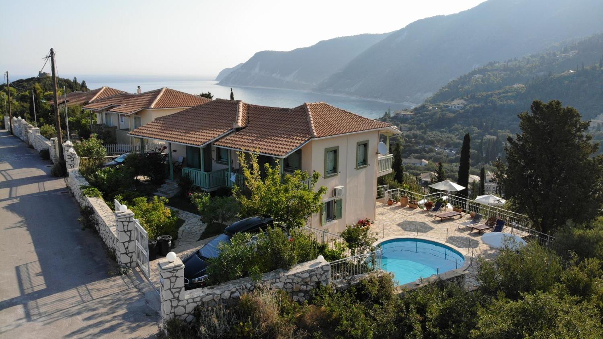 Vila Deep Blue-Apartment Selana Sea View Áyios Nikítas Eksteriør bilde