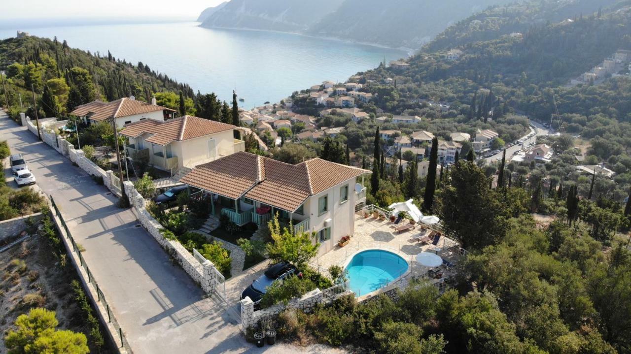 Vila Deep Blue-Apartment Selana Sea View Áyios Nikítas Eksteriør bilde