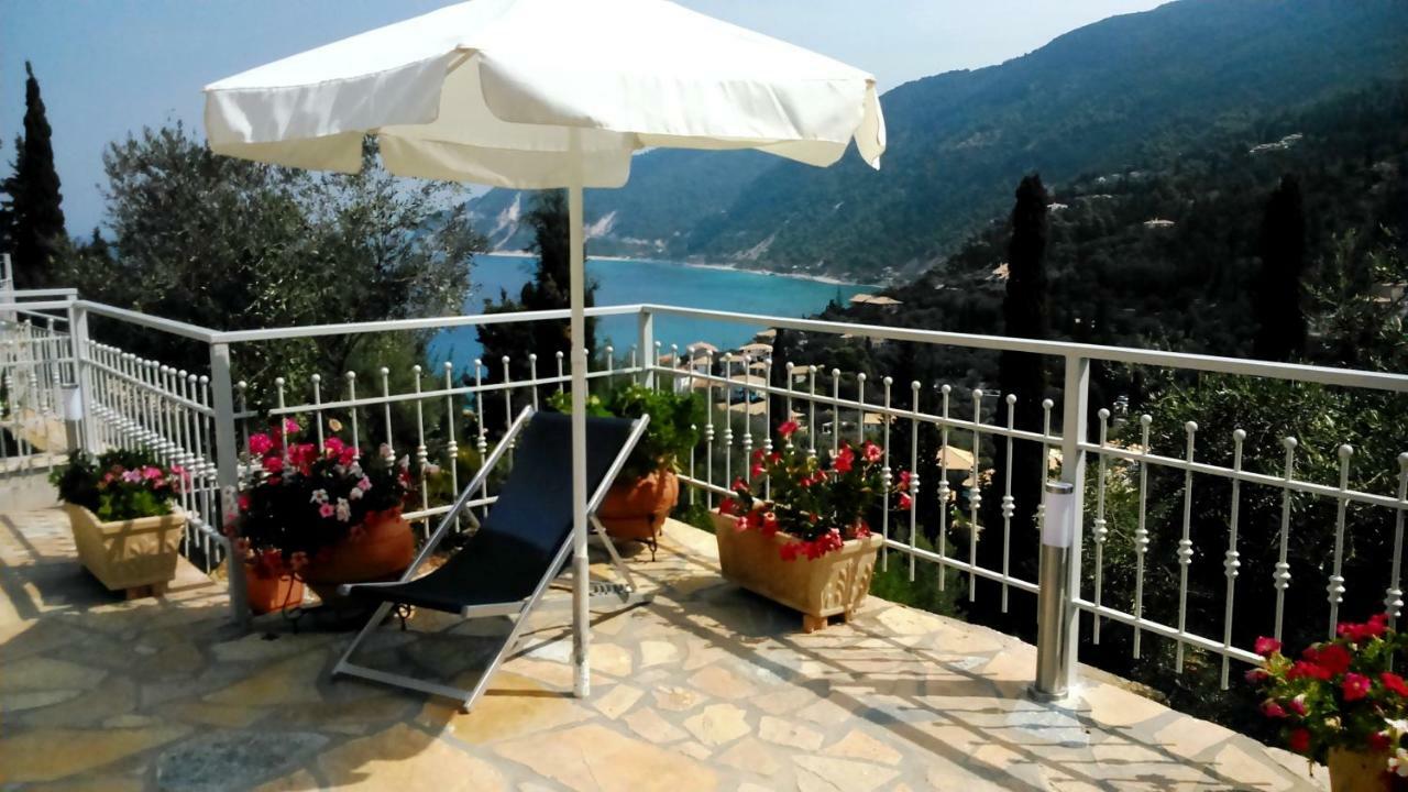 Vila Deep Blue-Apartment Selana Sea View Áyios Nikítas Eksteriør bilde