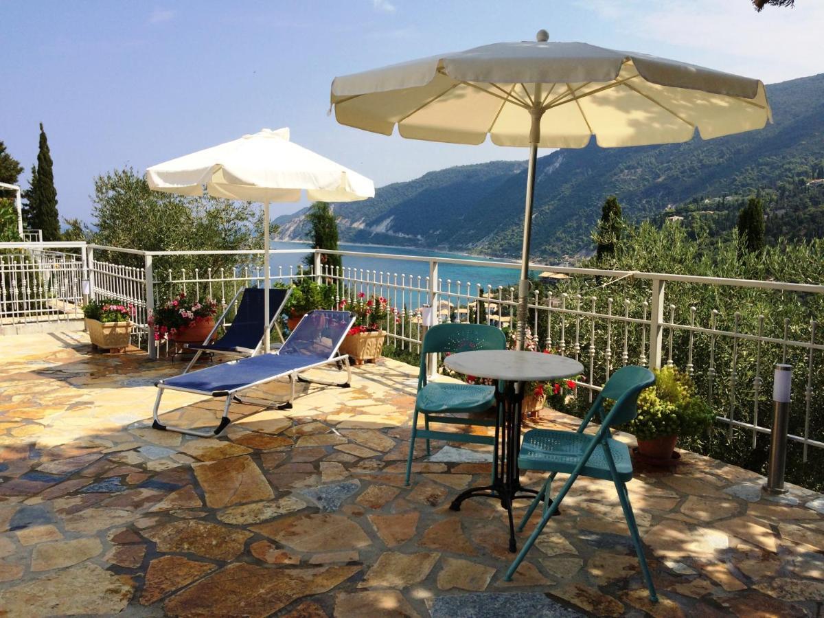 Vila Deep Blue-Apartment Selana Sea View Áyios Nikítas Eksteriør bilde